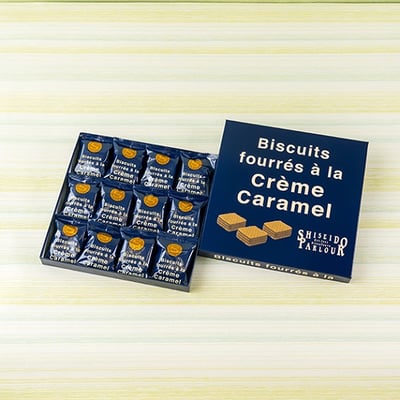 資生堂Parlour焦糖布丁威化餅3