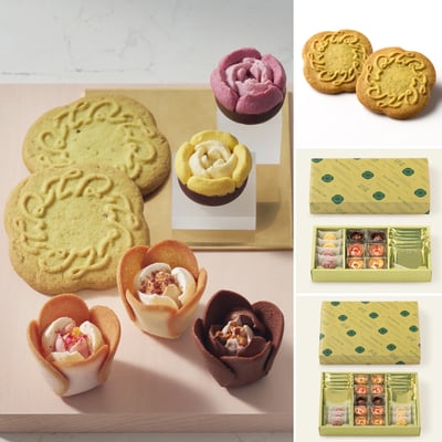 預購-TOKYO TULIP ROSE鬱金香玫瑰花朵餅乾18