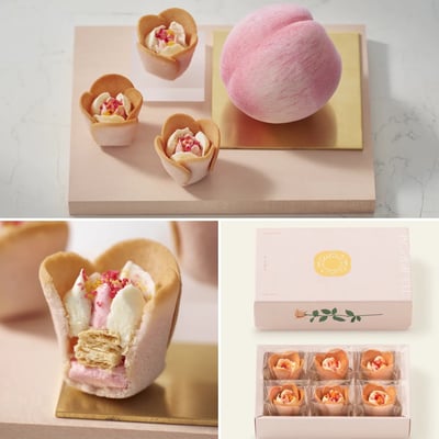 預購-TOKYO TULIP ROSE鬱金香玫瑰花朵餅乾15
