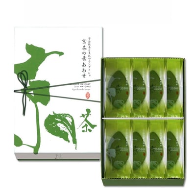 京茶巧克力葉子薄餅-おたべOTABE4