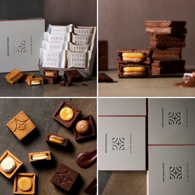 預購-PRESS BUTTER SAND PBS焦糖夾心餅8