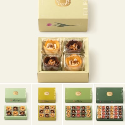 預購-TOKYO TULIP ROSE鬱金香玫瑰花朵餅乾21