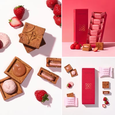 預購-PRESS BUTTER SAND PBS焦糖夾心餅2