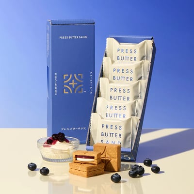 預購-PRESS BUTTER SAND PBS焦糖夾心餅2