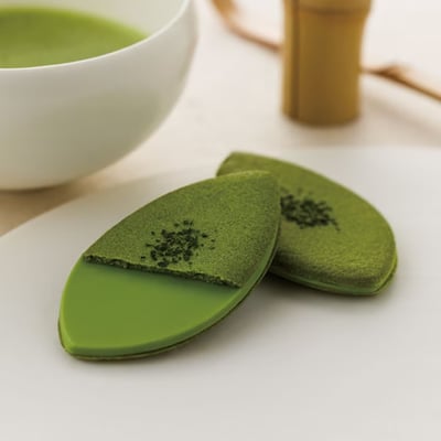 京茶巧克力葉子薄餅-おたべOTABE2