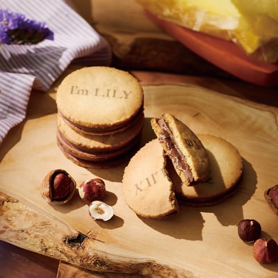 莉莉夾心-榛果巧克力夾心8入3