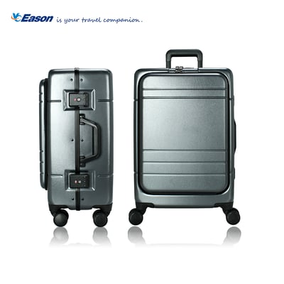 紳士商務前開式鋁框旅行箱2