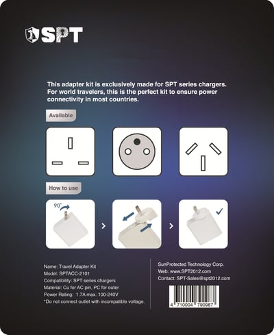 回憶捕手 Pro / Cross－旅行套件組 萬國轉接頭3