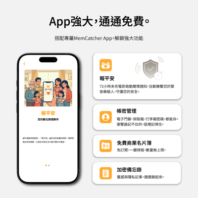 回憶捕手 Cross 複合型  - 電腦/iPhone蘋果 加密備份充電器8