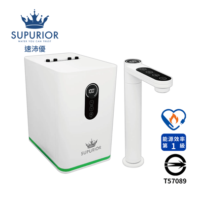Supurior速沛優 SR-2300HW 廚下型觸控式節能飲水機(淬霧白)1