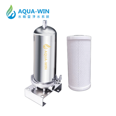 Aqua-Win水精靈 10吋BB 大胖全戶不銹鋼過濾器1
