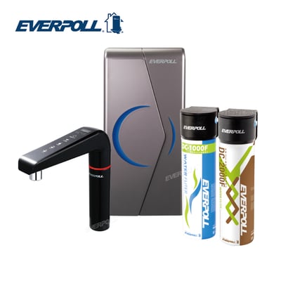 EVERPOLL愛科 EVB-298-E 廚下型雙溫UV觸控飲水機+DCP-3000 全效能淨水組1