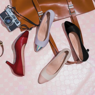 karine(MIT台灣製)全真皮拼色尖頭高跟鞋-異想紫5