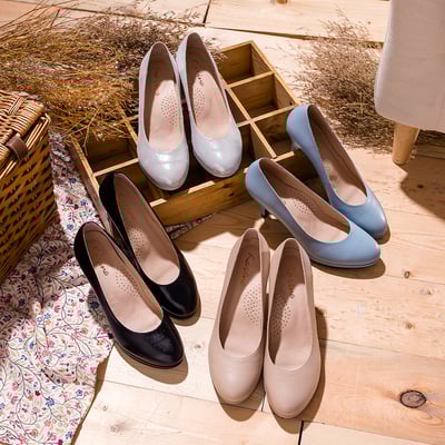 karine(MIT台灣製)全真皮百搭素面高跟鞋-黑色8