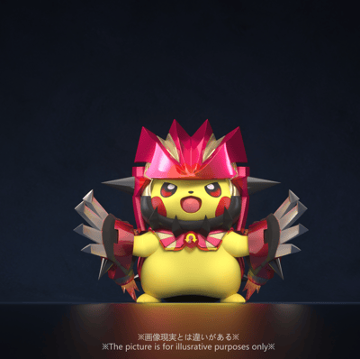 【預購】寶可夢 原始回歸固拉多變裝皮卡丘（三神共鳴）X ECHO皮卡丘模型鋪子（皮模鋪）1