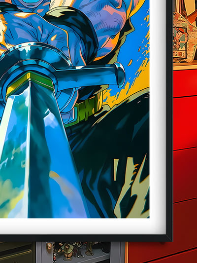 【預購】七龍珠《超賽特蘭克斯》裝飾畫&冰箱貼 X 巴洛克工作室6
