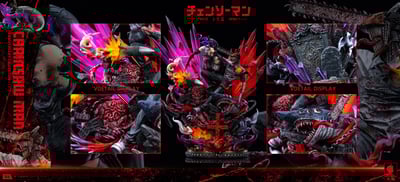 【預購】鏈鋸人 收藏級雕像 週年款 電次vs蕾塞 X Big Feeler大觸17