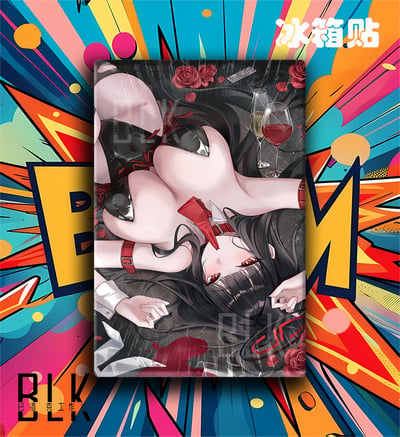 【預購】蔚藍檔案《玫瑰莉音》動漫裝飾畫&冰箱貼 X 巴洛克工作室3
