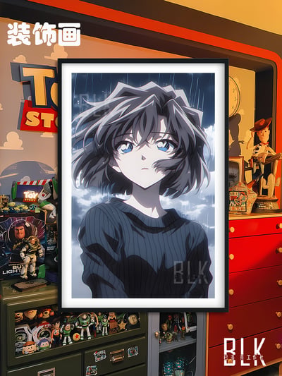 【預購】名偵探柯南《雨夜灰原哀》動漫裝飾畫&冰箱貼 X 巴洛克工作室3