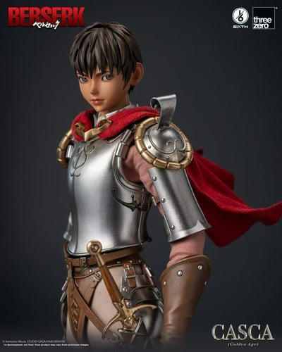 【售罄展示追加請私訊客服@toystationtw】劍風傳奇 可動人偶 3Z09370W0 黃金時代 卡思嘉 X Threezero9