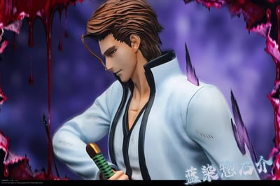 【預購】死神 髮膠頭大boss 雙比例 藍染惣右介 X whatever6
