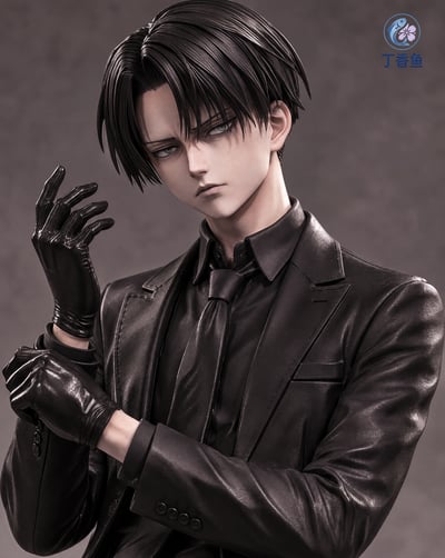 【預購】進擊的巨人 黑街·兵長 X DXY丁香魚7