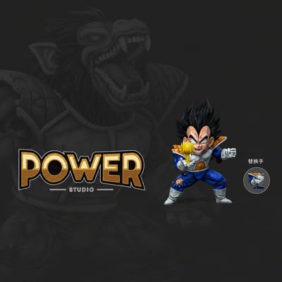【預購】七龍珠 造月貝吉塔 X Power-Studio1