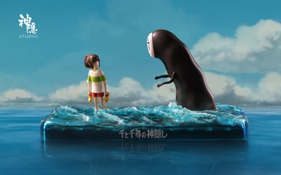 【售罄展示追加請私訊客服@toystationtw】宮崎駿 遇見系列 千與千尋水上同行 X 神隱工作室2