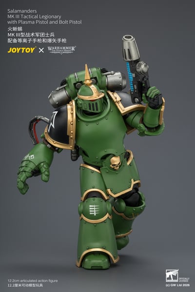【售罄展示追加請私訊客服@toystationtw】火蜥蜴 MK III型戰術軍團士兵 X JOYTOY8
