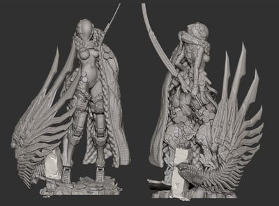 【預購】劍星 多版本 伊芙（Eve）&迅馳（Tachy）X SWORD+WING23
