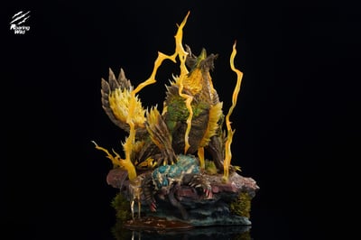 【預購】魔物獵人 雷狼龍系列 雷狼龍&獄狼龍&金雷公雷狼龍 X Roaring Wild19