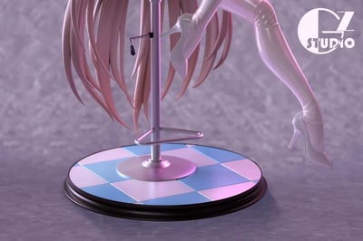 【預購】碧藍檔案 膠衣貓女郎 雙配色 明日奈 X GZ工作室9