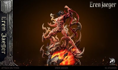 【預購】進擊的巨人 第一彈-咆哮艾倫X K1 STUDIOS3