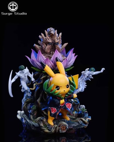 【現貨秒發】 寶可夢+火影忍者 曉組織cos系列一009 絕皮 X 巨浪模玩2