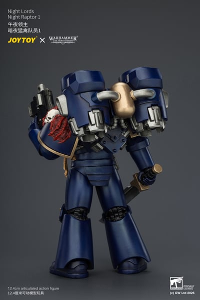 【預購】午夜領主 暗夜猛禽隊員1 JT04698 X JOYTOY5