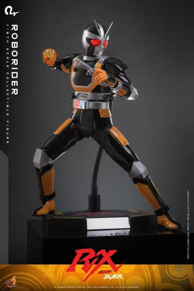 【售罄展示追加請私訊客服@toystationtw】《假面騎士Black RX》機械騎士 TMS181 X HOTTOYS4