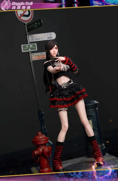 【預購】朋克少女 蒂亞tia 1/6全矽膠可動兵人 X 美姬娃娃 maggie doll7