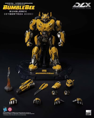 【預購】變形金剛 塞伯坦模式 DLX大黃蜂3Z10490W0 X Threezero3