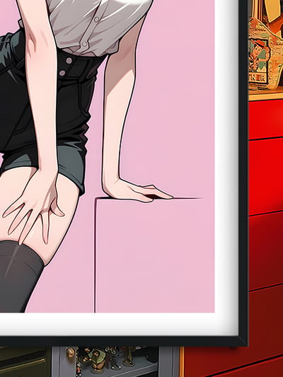 【預購】鏈鋸人《粉色蕾塞》裝飾畫&冰箱貼 X 巴洛克工作室6