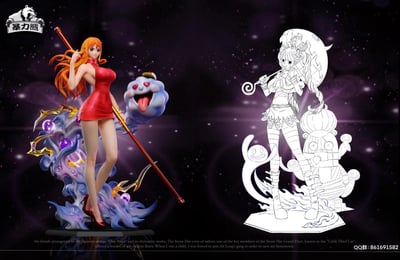 【現貨秒發】海賊王 娜美 X 暴力熊工作室6