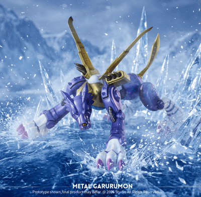 【預購】數碼寶貝 鋼鐵加魯魯 X Hudie-Studio1