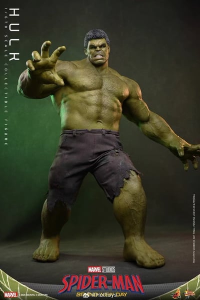 【售罄展示追加請私訊客服@toystationtw】《蜘蛛人：嶄新之日》浩克Hulk MMS905 X HOTTOYS7