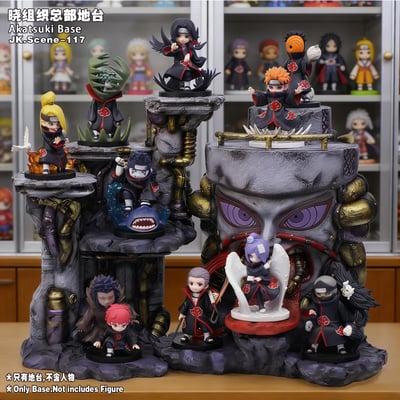 【售罄展示追加請私訊客服@toystationtw】火影忍者 曉組織總部地台 X JacksDo10