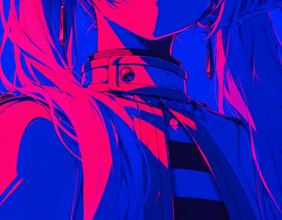 【預購】葬送的芙莉蓮《賽博芙莉蓮》二次元裝飾畫 X H2工作室5