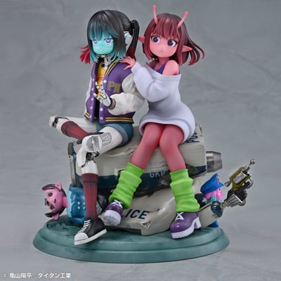 【售罄展示追加請私訊客服@toystationtw】銀河特急 銀河☆地鐵 千春＆真希奈 X MEDICOS7