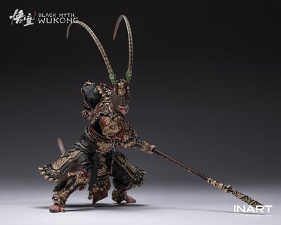 【預購】《黑神話：悟空》1/12可動人偶 大聖金甲套 X INART Action9