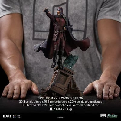 【售罄展示追加請私訊客服@toystationtw】Marvel漫威 X戰警 萬磁王 MARCAS144026-10 X Iron-Studio8