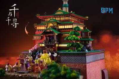 【現貨秒發】宮崎駿系列 神隱少女 千與千尋 油屋2.0 X OPM-Studio3