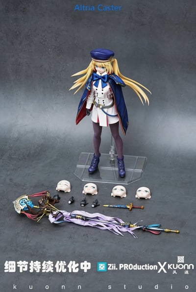 【預購】Fate 阿爾托莉雅・Caster 1/6 可動手辦 X Zii.PROduction＆ 久遠工作室4