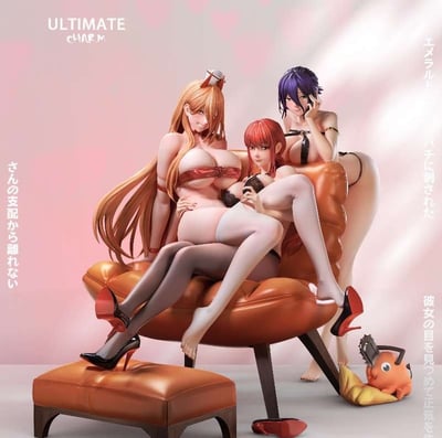 【預購】鏈鋸人 瑪&蕾&帕 三人組 X Ship Girl工作室1